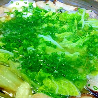 市販のつみれで　おぼろ豆腐鍋